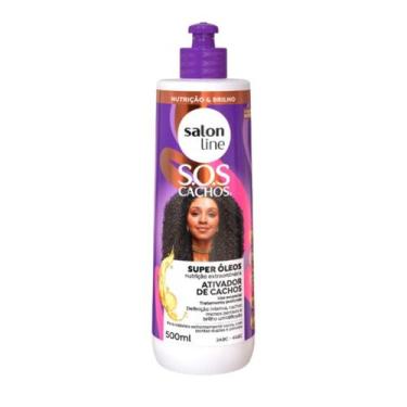 Imagem de Ativador de Cachos Salon Line SOS Cachos  Super Óleos 500ml
