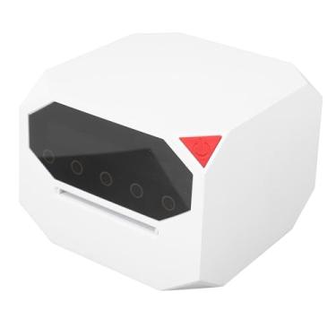 Imagem de SUNGOOYUE Revendedor de Cartas Automático, Embaralhador de Cartas Elétrico Silencioso 2500mAh Recarregável 360° Giratório para 1 a 8 Jogadores Com Base de Amortecedor para Jogos de (Branca)