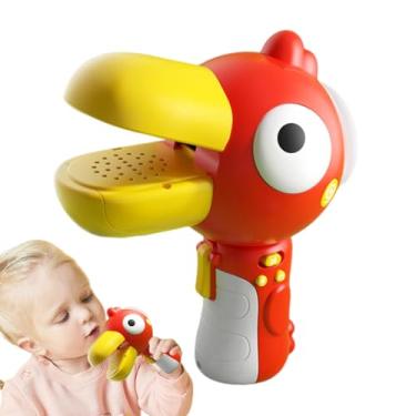 Imagem de Dispositivo de mudança de voz para crianças, trocador de voz para crianças - Dispositivo de mudança de de pássaro de desenho animado para - Brinquedos divertidos multifuncionais para apre