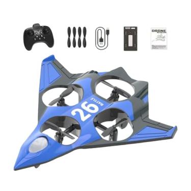 Imagem de Esquirla Avião de controle remoto, modelo de avião planador de caça para meninos e adultos, 1 Bateria