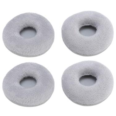 Imagem de aqxreight Almofadas para Fones de Ouvido, 4 Unidades, Confortáveis, Espuma de Memória, Substituição de Almofadas para ES7 ES10 SJ3 SJ5 FC7 FC700 FC707 RE70 ATH-ESW9 Cinzentas, Seu Conforto Duradouro