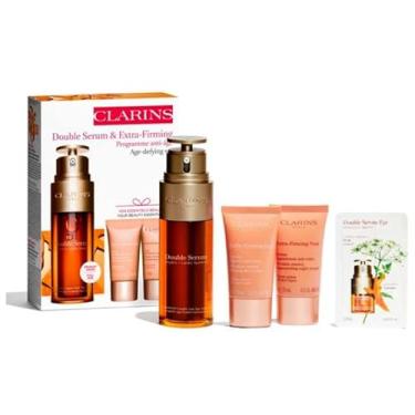 Imagem de Clarins Soro duplo e conjunto extra-firmador que desafia a idade