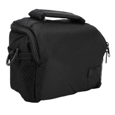 Imagem de Yunseity Estojo para Câmera DSLR, à Prova de Arranhões, à Prova de água, Grande Capacidade, Portátil, Sem Espelho, Com Alça de Ombro Ajustável para Acessórios de Lente de Câmera (tamanho pequeno)