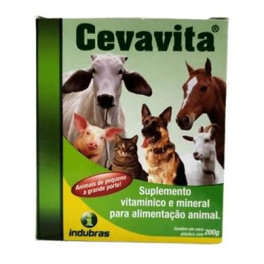 Imagem de Cevavita 200g - Suplemento Vitamínico e Mineral para Cães, Gatos e Out