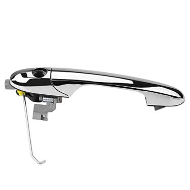 Imagem de Luqeeg Maçaneta Externa Robusta Com Volante à Esquerda para 500 2012-2018, Substituição de Especificação OEM, Cabe No Lado Esquerdo do Motorista, Caixa de Plástico Durável (Alça externa do banco do