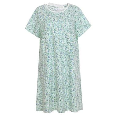 Imagem de Vestido hospitalar AVIIER 100% algodão para mulheres após a cirurgia X