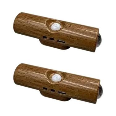 Imagem de Luz Noturna LED Com Sensor De Movimento, Recarregável via USB, Reguláv