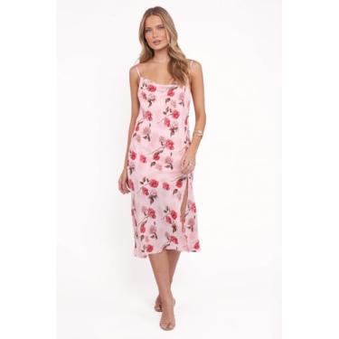 Imagem de Petal & Pup Vestido feminino Yelena-Rosa-Floral, Rosa floral, 42