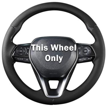 Imagem de Adequado para capa de volante Toyota, capa de volante de carro para Toyota Corolla (2020-2026) Rav4(2019-2025) Camry (2018-2024) Venza (2021-2024) Avalon (2019-2022) Acessórios (preto perfurado)