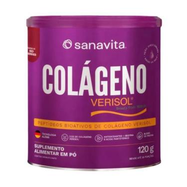 Imagem de Colágeno Hidrolisado Verisol Red Berries 120g Sanavita