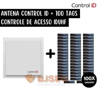Imagem de Control id antena + 100 tag controle de acesso iduhf