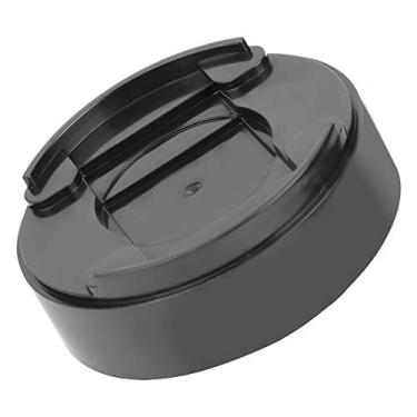 Imagem de Ymiko 8 Elevadores Plásticos Pretos Redondos da Mobília Dos Pces para a Cama, o Armário, Os Pés da Tabela e As Almofadas Dos Pés