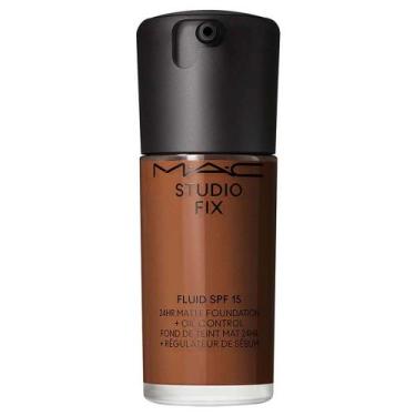 Imagem de Base Líquida MAC Soft Matte Studio Fix - Tons Escuros FPS15, NW48