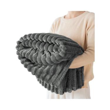 Imagem de Cobertor De Flanela Grosso E Quente Confortável Para Quartos Sofás Cam