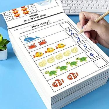 Imagem de Caderno Interativo De Matemática Para Pré-escola E Primeiro Ano: Conta