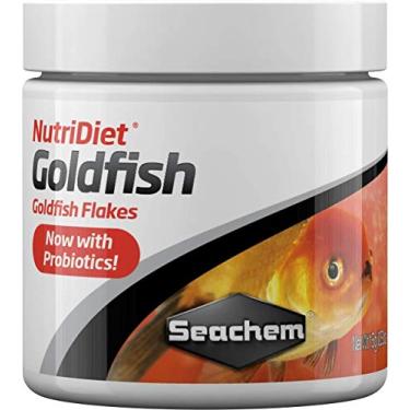Imagem de Ração Seachem Nutridiet Goldfish Flakes Probiotics 50g