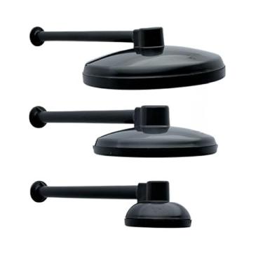 Imagem de Chuveiro Ducha Chuveirão Externo Interno Quintal Banho Banheiro(170mm PRETO)