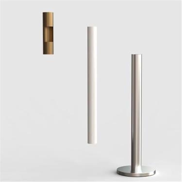 Imagem de Eliminação de pontas de cigarro Coluna de extinção fumaça chão, para locais públicos ao ar livre, coluna cinzas(Silver)