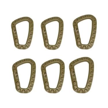 Imagem de Mosquetão De Camping E Hiking Com Clipe Molle, Chaveiro Com Gancho De 