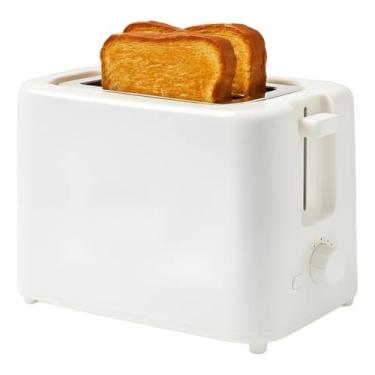 Imagem de Torradeira Elétrica 650W 110V/220V – 5 Níveis de Tostagem, 2 Fatias, Ideal para Café da Manhã Doméstico (220v)