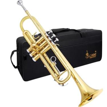 Imagem de Trompete dourado Sib Com Acessórios e case