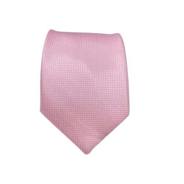 Imagem de Gravata Premium Rosa Bebê - Sem marca, Rosa bebê 01
