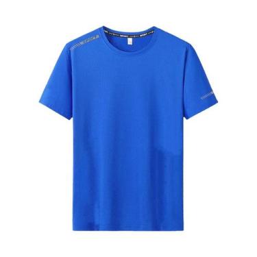 Imagem de Camisetas Masculinas De Secagem Rápida Tamanho plus 5XL 6XL 7XL Para A