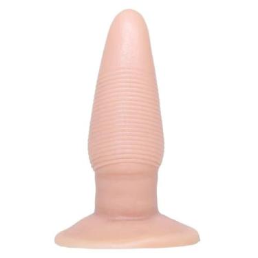 Imagem de Plug Anal Maciço 11 X 3,5Cm Brinquedo Erótico Estimulador Anal unissex em Material Atóxico e Macio PG03 (PRETO)