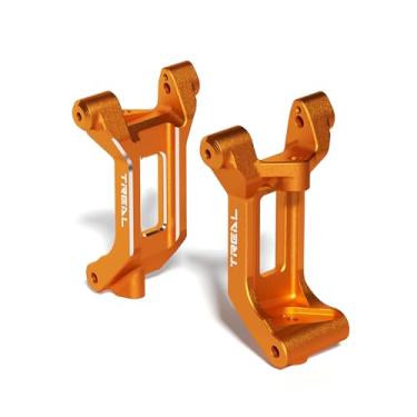 Imagem de TREAL 7075 Aluminum Front C Hubs Carrier Blocks(L/R) for Traxxas Pro Scale Sand Car(Orange)