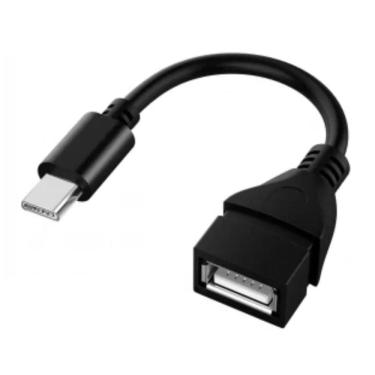 Imagem de Cabo Adaptador Otg Tipo C Conversor Para Celular Pendrive