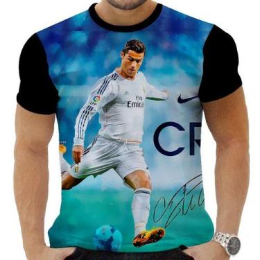 Imagem de Camiseta Camisa Personalizada CR7 Cristiano Ronaldo 5 - OBDS, INF 14