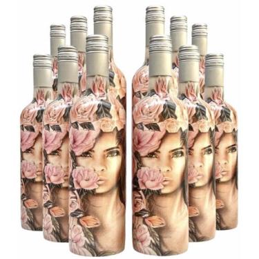 Imagem de Vinho Chileno Vik La Piu Belle Rose 750ml  Kit 12 Garrafas - Viña Vik