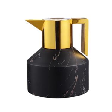 Imagem de Nsulated Flask Chaleira de aço inoxidável 304 de camada dupla para chá e café, garrafa de água quente, grande capacidade para uso doméstico (branco)