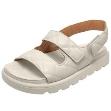 Imagem de Sandália Papete Feminina Conforto Ajustável Casual Vizzano-Feminino