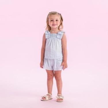 Imagem de Conjunto Infantil Menina Blusa Com Laço/Shorts Petit Cherie-Feminino
