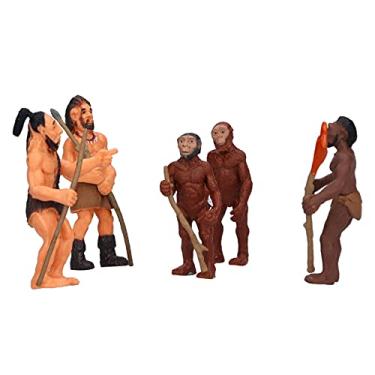 Imagem de Generic Estatuetas de Vinil de Humanos Antigos Brinquedo de Decoração Exclusivo para Artistas e Fotógrafos, Ideal para Decoração de Mesa e Presentes Infantis Pacote de 5 para Casa