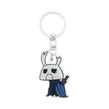 Imagem de Chaveiro Minimalista E Fofo De Cartoon Hollow Knight, Suporte De Chave