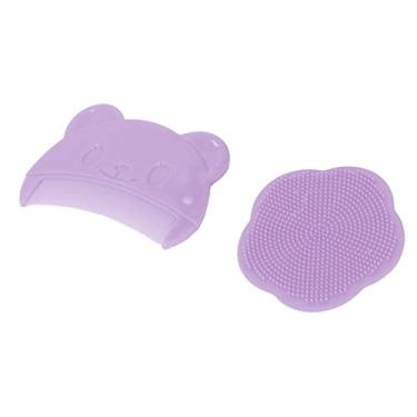 Imagem de Generic Escova de Banho para Bebês, Escova Fina para Armazenamento de Dentes Finos, Lavável para Crianças Em Casa (Roxo)