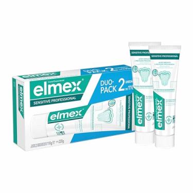 Imagem de Elmex Creme Dental Sensitive Professional Duo-Pack 110g (2x110g)