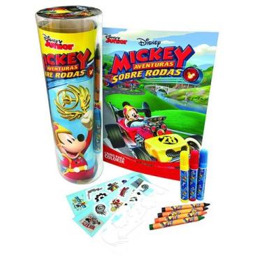 Imagem de Livro - Disney - Tubo histórias para colorir - Mickey