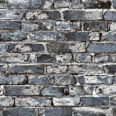 Imagem de Papel De Parede Tijolo Cinza Ess1060 - 10m X 0.53m