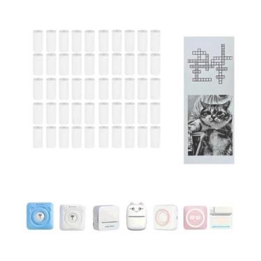 Imagem de Papel De Refil Para Câmera Instantânea Infantil, 12 Rolos, Impressão T