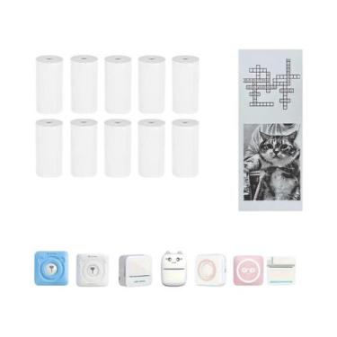 Imagem de Papel De Refil Para Câmera Instantânea Infantil, 12 Rolos, Impressão T