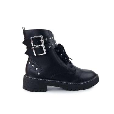 Imagem de Bota Bebece Cano Curto Feminino - Preto