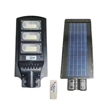 Imagem de Luminária Solar Poste Led 180W Sensor De Proximidade