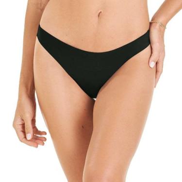 Imagem de Calcinha Fio Dental Laser Termofusionada Preto Zee Rucci, P