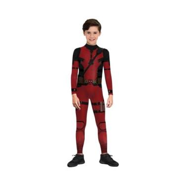 Imagem de Fantasia De Cosplay Deadpool Wolverine Para Crianças, Meninos E Menina