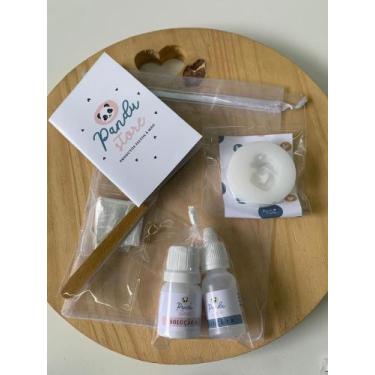 Imagem de Joia de Leite Materno - Mãe Beijando Bebê Fundo - Kit DIY PANDU - Pand