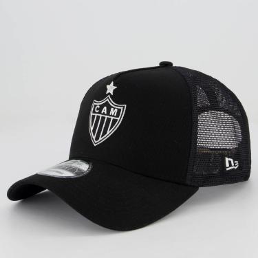 Imagem de Boné New Era Atlético Mineiro 940 I Preto e Branco-Unissex