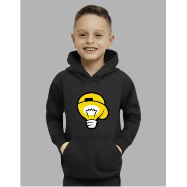 Imagem de Blusa De Frio Moletom Léozinho Infantil Blusa Youtuber - MB Sport, Pre